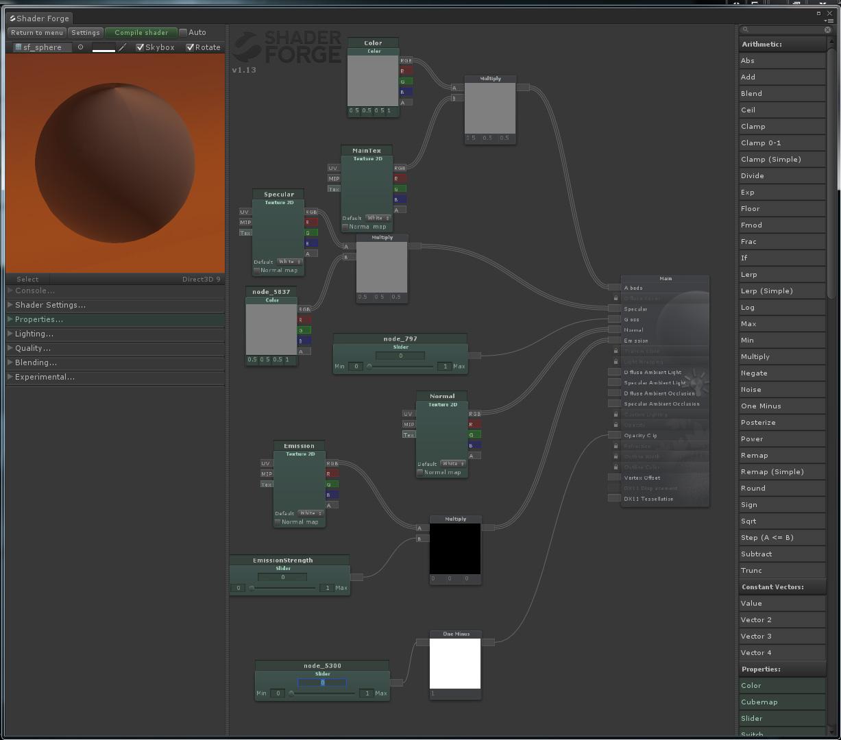 Unity 5 Issues Lightmapping With Shaders Containing Opacity Clip Feedback Shader Forge